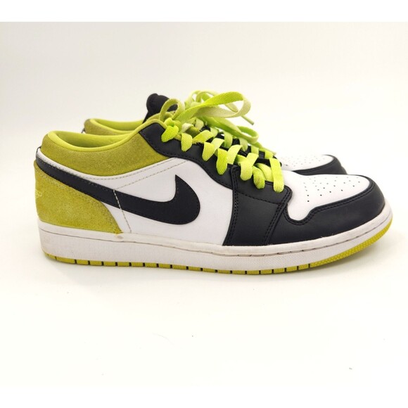 Nike Air Jordan 1 Low SE Shoes Men Size 10 Cyber Green CK3022-003 - Picture 1 of 10
